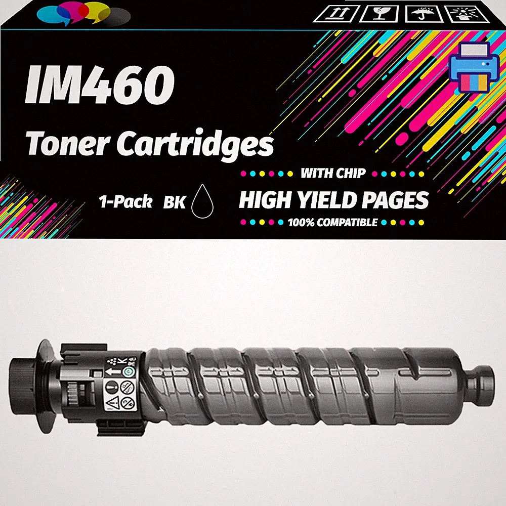 IM460 Toner Cartridges for Ricoh IM460F 460FTL etc. Printers
