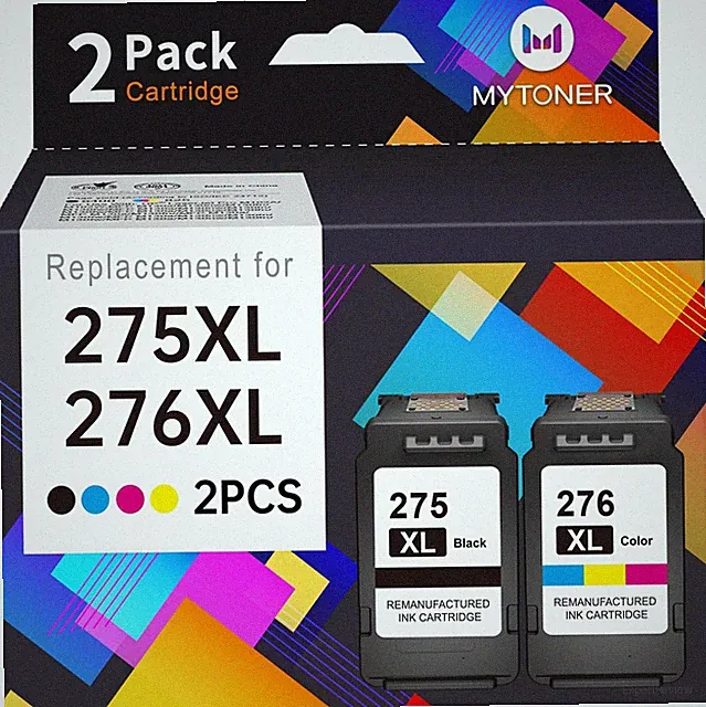 PG-275XL CL-276XL Replacement for Canon 275 and 276 Ink Cartridge Canon Ink 275