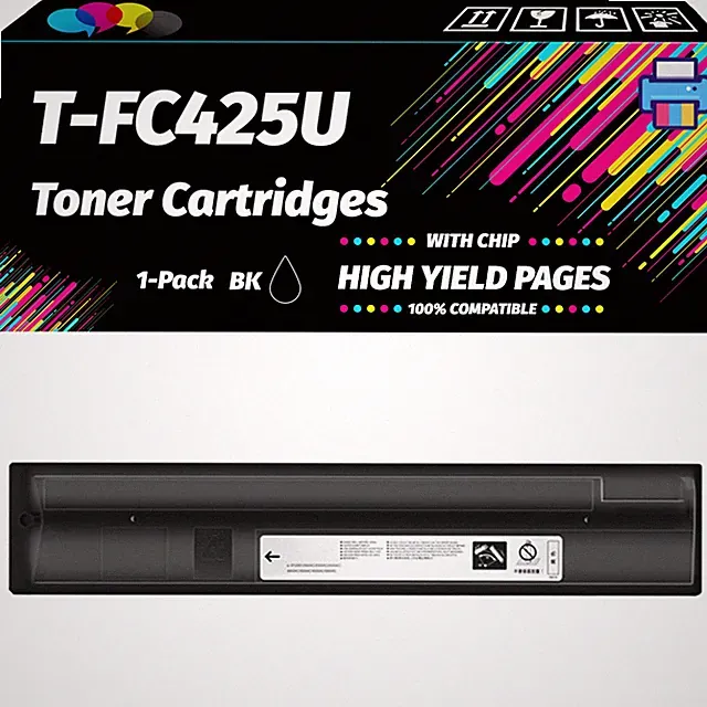T-FC425U Toner Cartridges for Toshiba E-Studio 2520AC 2525AC etc. Printers