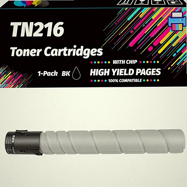 TN216 Toner Cartridges for Konica Minolta A11G131 A11G231 A11G331 etc. Printers